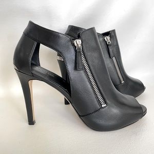 Michael Kors Black Heels Size 9.5 Open Toe